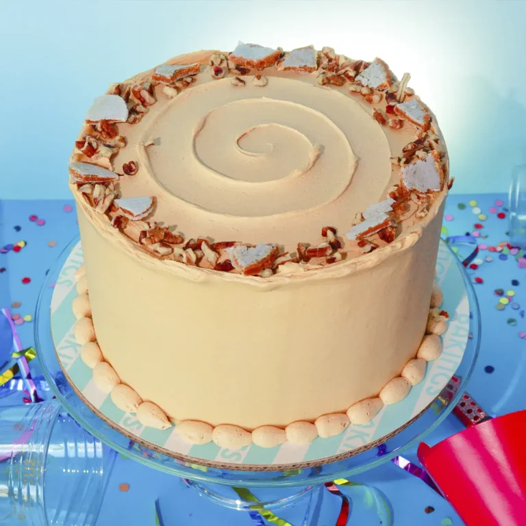 Pecan Caramel Cake