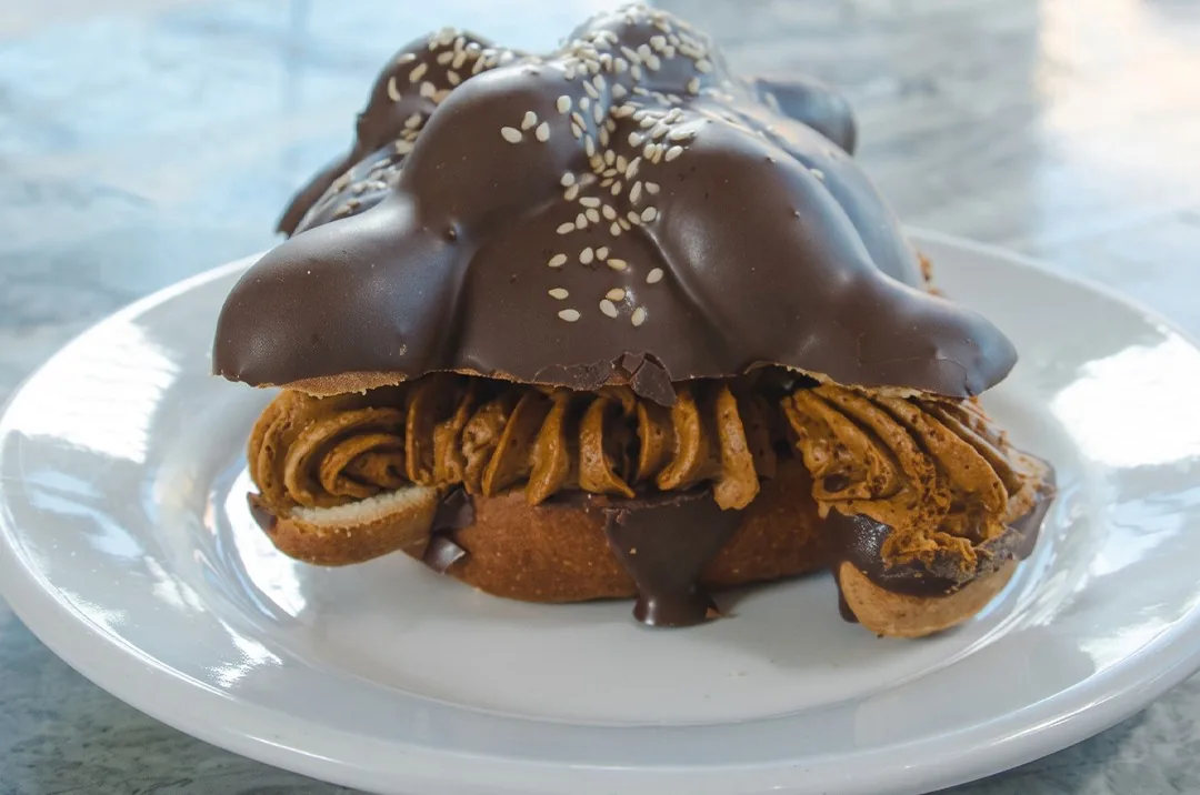 Pan de muerto de mole dulce